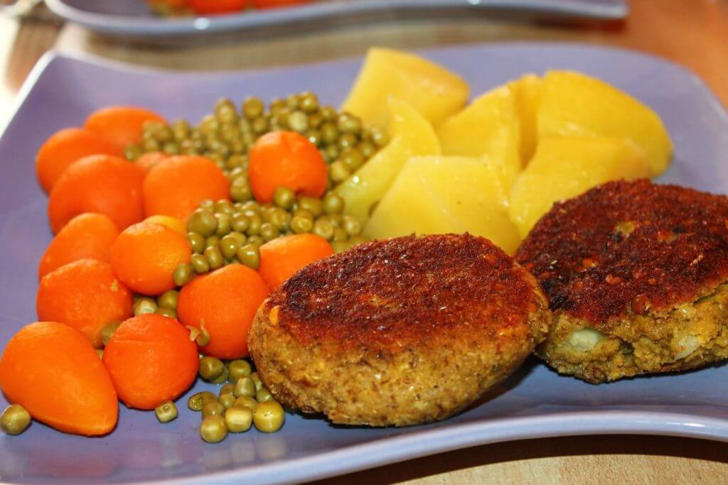 Mediterrane vegane Frikadelle
